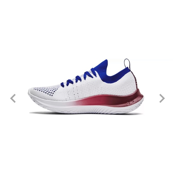 Under Armour Women's Flow Velociti Running Shoes White 3025987-100 - Picture 3 of 6